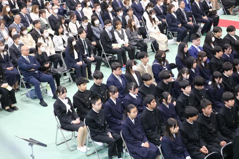 式の様子です
