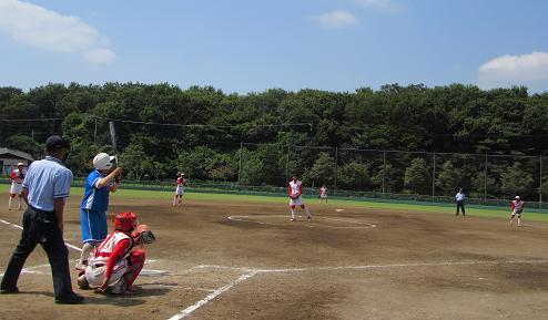 ソフトボール　３